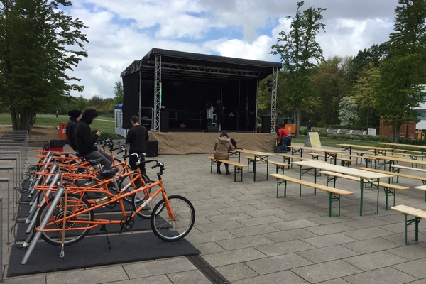 Fahrraddisko Frühlingserwachen Wilhelmsburg